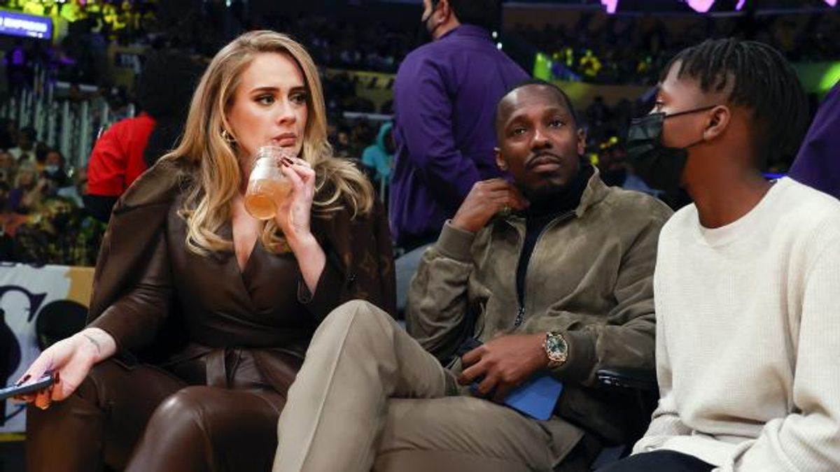 Adele and Rich Paul