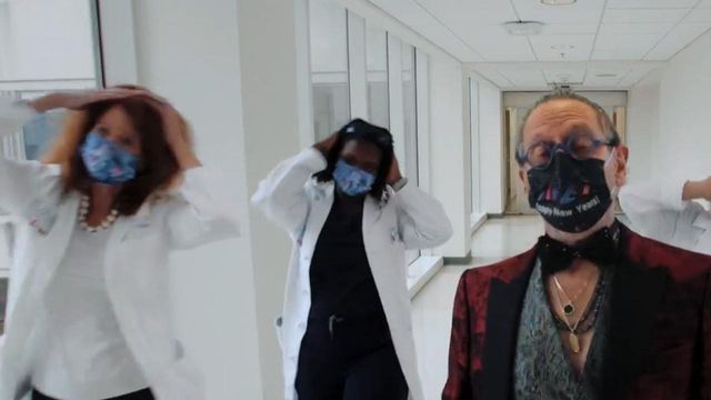 Pediatricians at UNC Children's Hospital make dance video