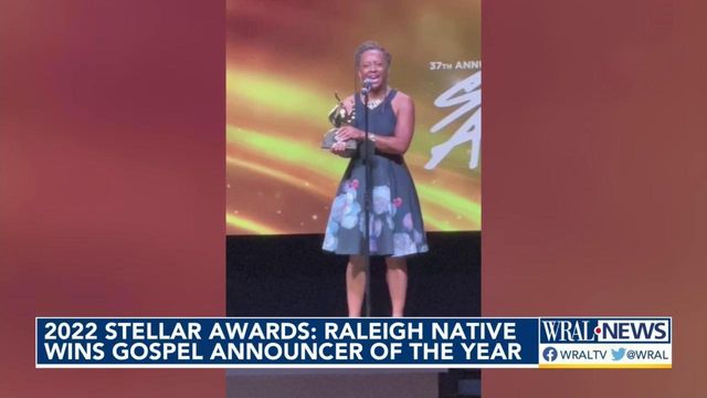 Raleigh native elated after winning Gospel Announcer of the Year