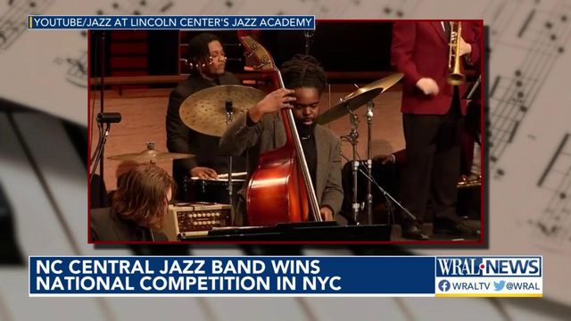 NCCU's Jazz Band wins first place at national competition in NY