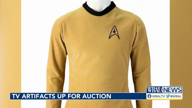 You can bid on costumes, sets from iconic TV shows