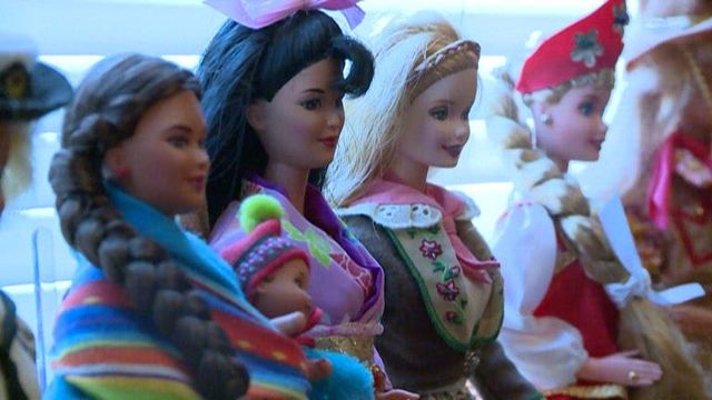 Barbie lover shows off vast collection of iconic doll