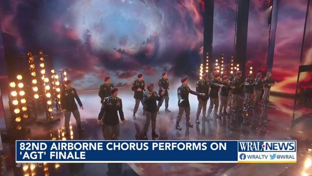 82nd Airborne chorus performs on 'AGT' finale