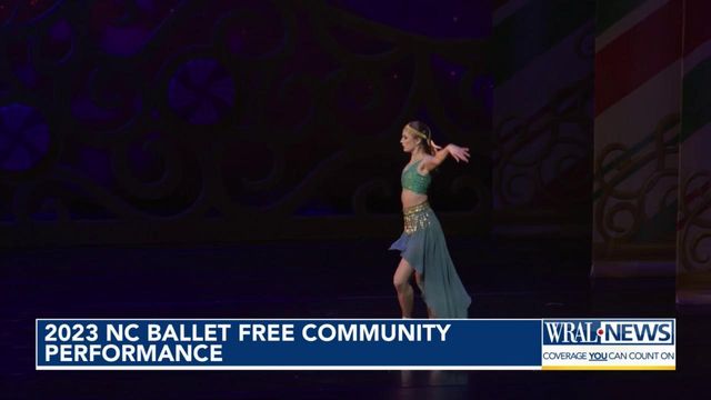 2023 North Carolina Ballet offering free community performance