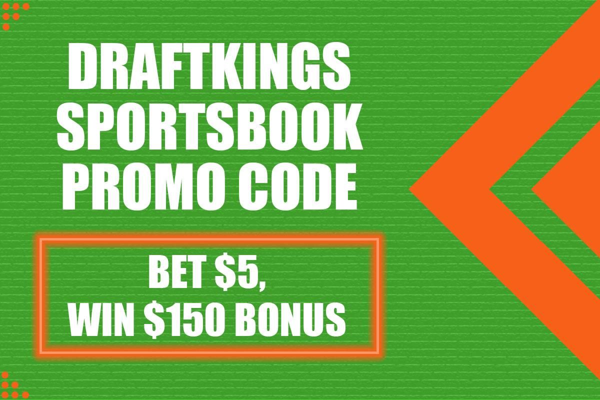 DraftKings Sportsbook promo code Earn instant 150 bonus after 5