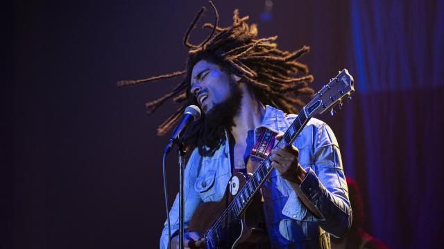 This image released by Paramount Pictures shows Kingsley Ben-Adir in "Bob Marley: One Love." (Chiabella James/Paramount Pictures via AP) This image released by Paramount Pictures shows Kingsley Ben-Adir in "Bob Marley: One Love." (Chiabella James/Paramount Pictures via AP)