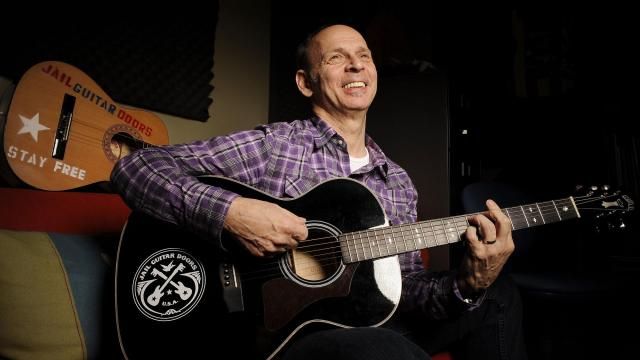 FILE - Guitarist Wayne Kramer, founder of the band the MC5, plays one of the instruments that will be provided to jail inmates as part of the Jail Guitar Doors USA initiative, Monday, Jan. 16, 2012, at Kramer's recording studio in Los Angeles. Kramer, died Feb. 2, 2024, at age 75 of pancreatic cancer. The tributes that poured in following Kramer's death came from musicians praising the MC5 guitarist's contributions to rock music, as well as from prison reform advocates who extolled his legacy of bringing music to incarcerated people. (AP Photo/Chris Pizzello, File) FILE - Guitarist Wayne Kramer, founder of the band the MC5, plays one of the instruments that will be provided to jail inmates as part of the Jail Guitar Doors USA initiative, Monday, Jan. 16, 2012, at Kramer's recording studio in Los Angeles. Kramer, died Feb. 2, 2024, at age 75 of pancreatic cancer. The tributes that poured in following Kramer's death came from musicians praising the MC5 guitarist's contributions to rock music, as well as from prison reform advocates who extolled his legacy of bringing music to incarcerated people. (AP Photo/Chris Pizzello, File)