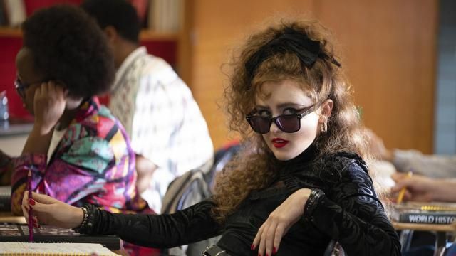 This image released by Focus Features shows Kathryn Newton in a scene from "Lisa Frankenstein." (Michele K. Short/Focus Features via AP) This image released by Focus Features shows Kathryn Newton in a scene from "Lisa Frankenstein." (Michele K. Short/Focus Features via AP)