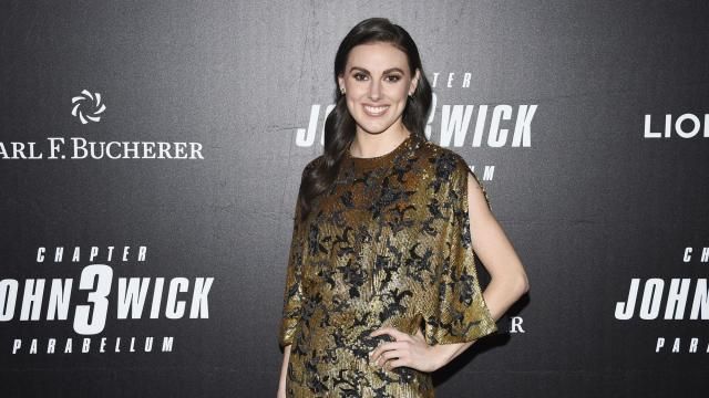 FILE - Actress Tiler Peck attends the world premiere of "John Wick: Chapter 3 - Parabellum" at One Hanson on Thursday, May 9, 2019, in New York. Peck, principal dancer for the New York City Ballet, choreographed her first ballet “Concerto for Two Pianos," which is playing there through Feb. 24, 2024. (Photo by Evan Agostini/Invision/AP, File) FILE - Actress Tiler Peck attends the world premiere of "John Wick: Chapter 3 - Parabellum" at One Hanson on Thursday, May 9, 2019, in New York. Peck, principal dancer for the New York City Ballet, choreographed her first ballet “Concerto for Two Pianos," which is playing there through Feb. 24, 2024. (Photo by Evan Agostini/Invision/AP, File)
