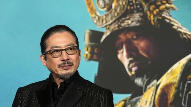 Hiroyuki Sanada, a cast member and producer of "Shogun," poses at the premiere of the FX limited series at The Academy Museum, Tuesday, Feb. 13, 2024, in Los Angeles. (AP Photo/Chris Pizzello) Hiroyuki Sanada, a cast member and producer of "Shogun," poses at the premiere of the FX limited series at The Academy Museum, Tuesday, Feb. 13, 2024, in Los Angeles. (AP Photo/Chris Pizzello)