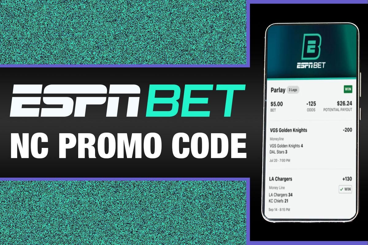 ESPN BET NC promo code WRALNC Earn instant 225 bonus after first bet