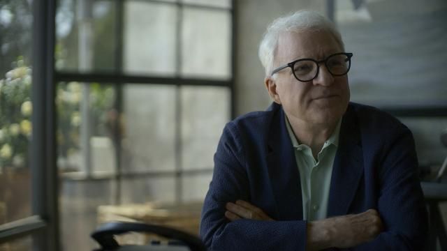 This image released by Apple TV+ shows Steve Martin in a scene from the documentary "Steve! (Martin) a Documentary in 2 Pieces." (Apple TV+ via AP) This image released by Apple TV+ shows Steve Martin in a scene from the documentary "Steve! (Martin) a Documentary in 2 Pieces." (Apple TV+ via AP)