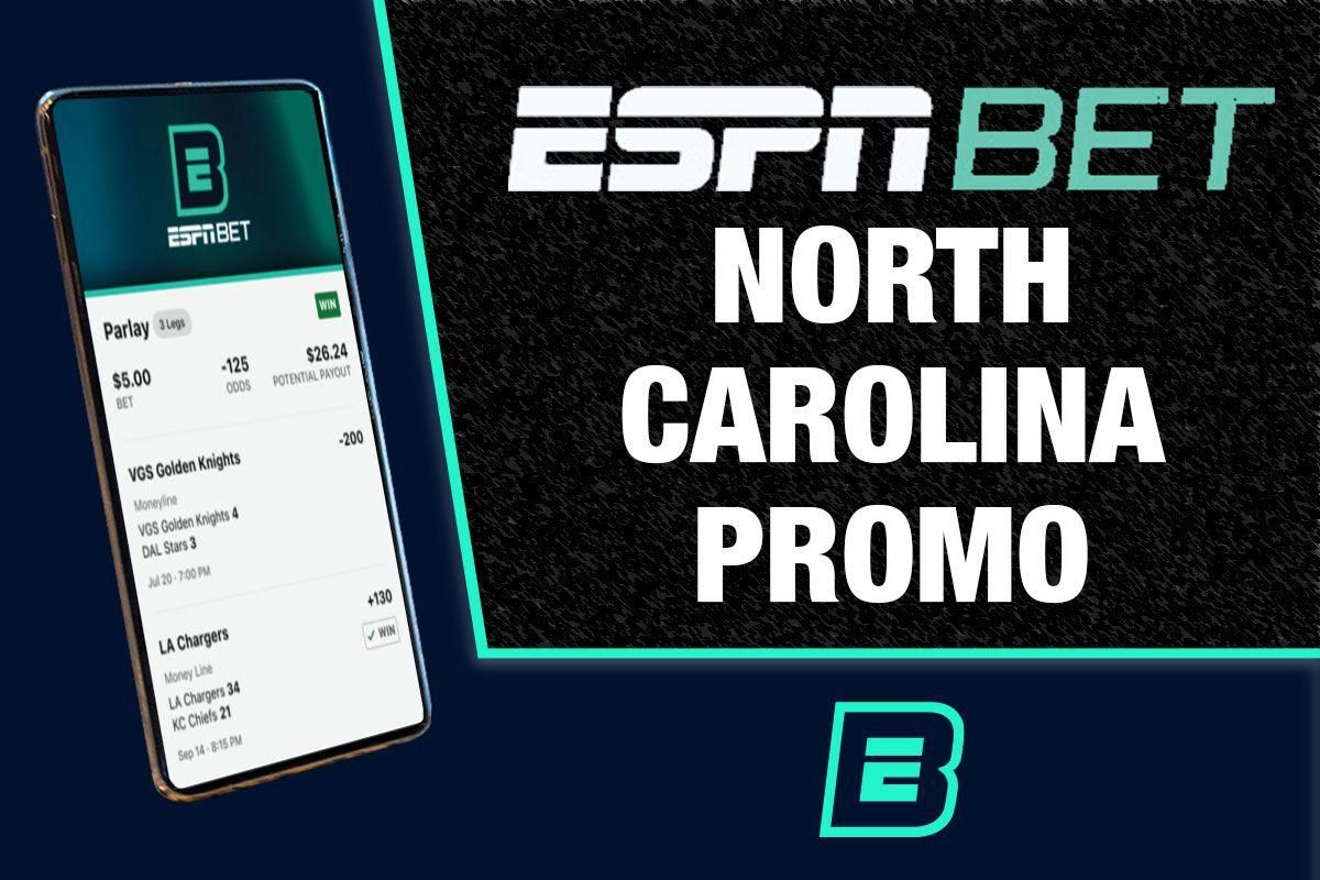 ESPN BET NC promo: Use code WRALNC for $225 bonus, 200% deposit match