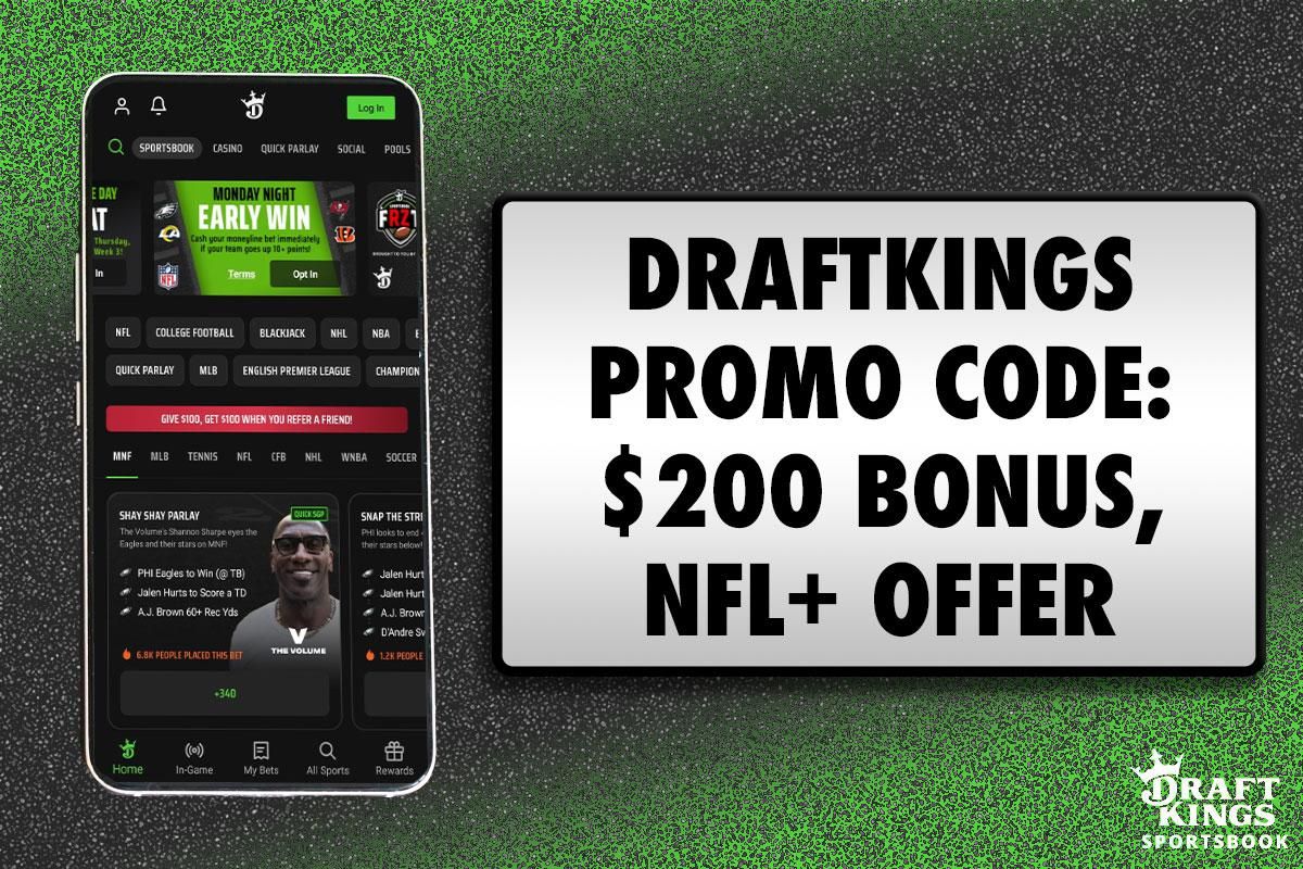 DraftKings promo code $20 MLB bonus, NFL+ Premium offer this ...