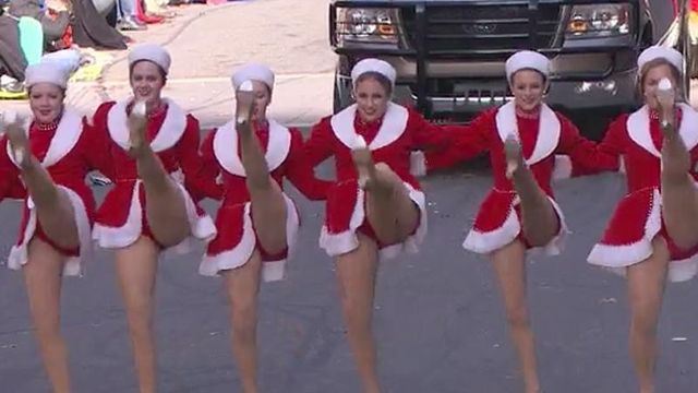 Holiday season kicks off at Raleigh with Christmas Parade