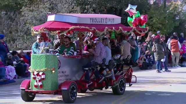 Timelapse: Raleigh Christmas Parade in 90 seconds