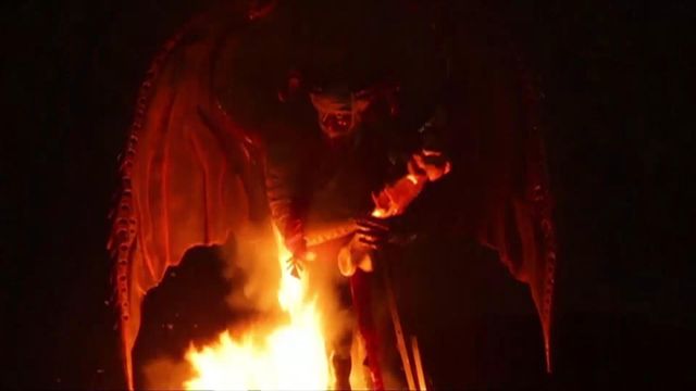 Tradition calls for devil to burn before Christmas arrives