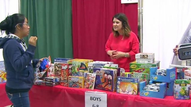 Salvation Army Toy Shop provides gifts for needy families