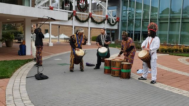 Adinkra Drum and dance company set the beat Friday at WRAL