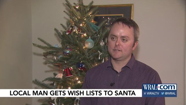 Calls meant for Santa going to Raleigh man