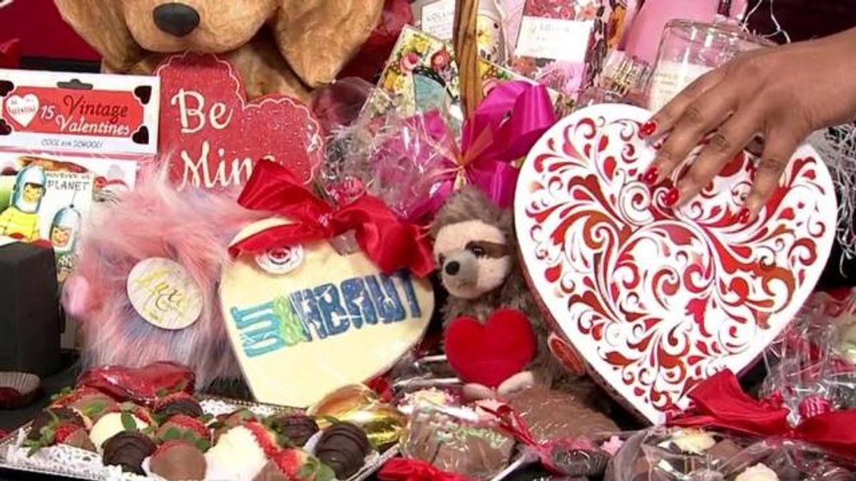Countdown to Valentine's Day and chocolate
