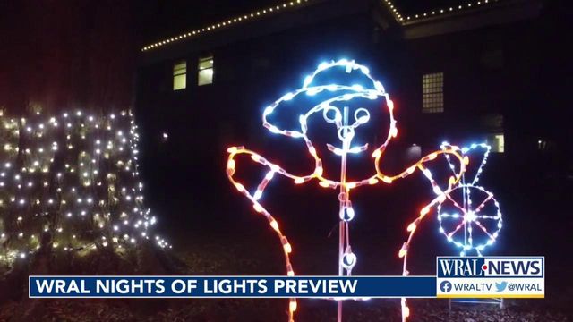 WRAL Nights of Lights returns to Dix Park in Raleigh