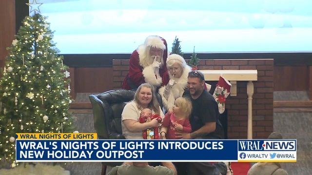 WRAL's 2022 Nights of Lights introduces new holiday outpost 