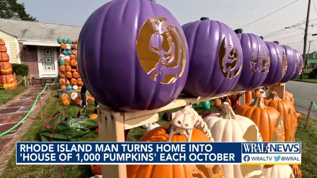 House of 1,000 pumpkins celebrates Halloween with a grin