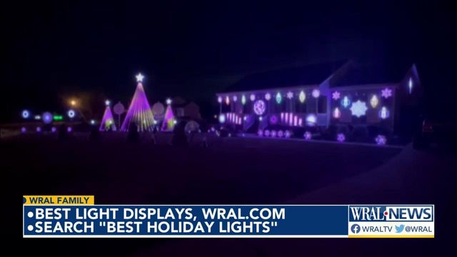 Best light displays in the Triangle