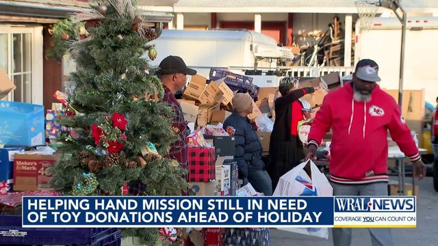 Helping Hand Mission has strong need for Christmas presents