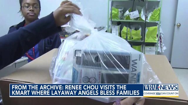 WRAL Archives: Layaway angels bless needy families at Christmas