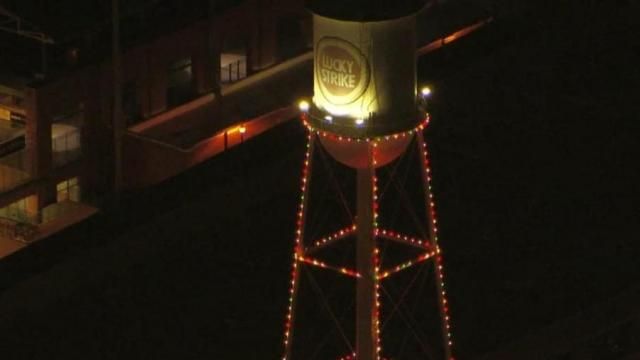 american tobacco campus tower lighting Carol of the Bells" Tyler Butler-Figueroa Violinist 2024 NC ATC Tower Lighting | HuthPhoto,
