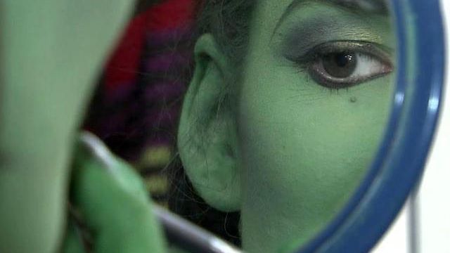 Becoming green: Actress draws 'Wicked' parallels to real life
