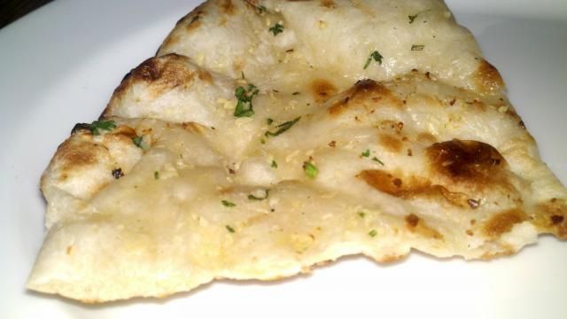 Garlic Naan at Mantra Raleigh