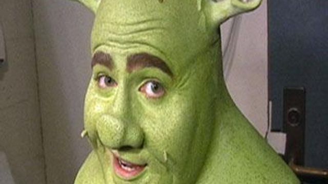 Shrek's makeup secrets
