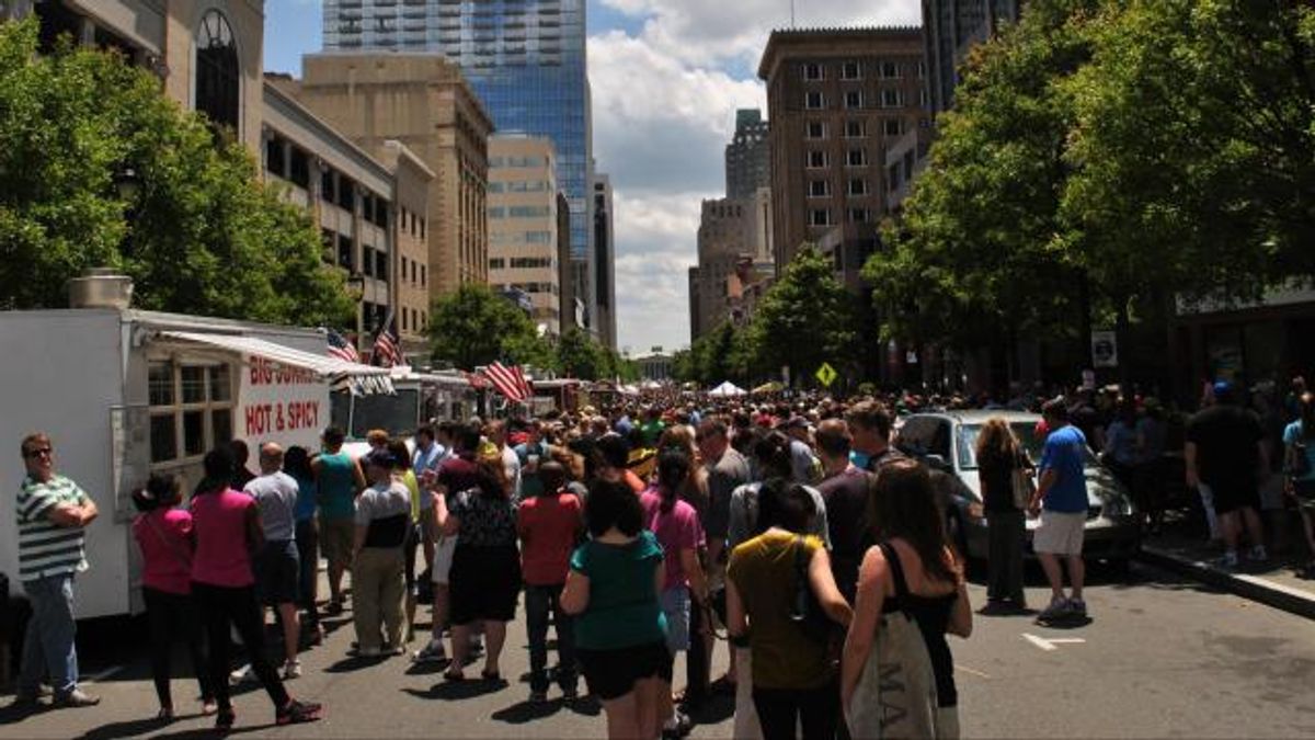 Downtown Raleigh Food Truck Rodeo