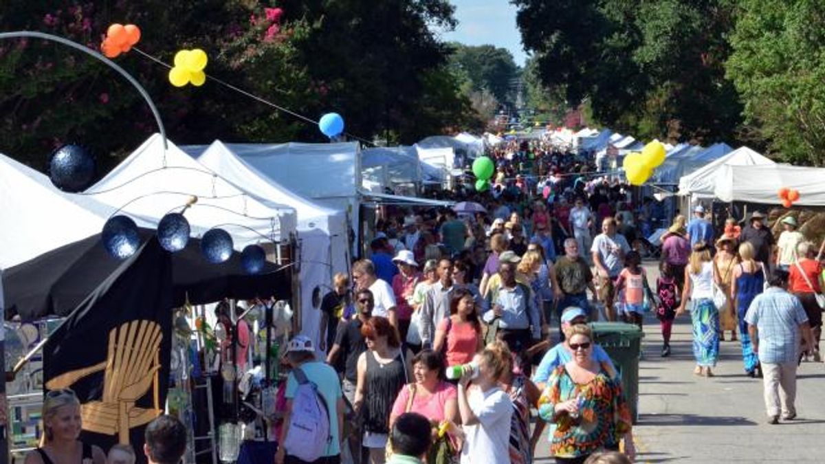 37th Annual Lazy Daze Arts & Crafts Festival in Cary, NC on Augu