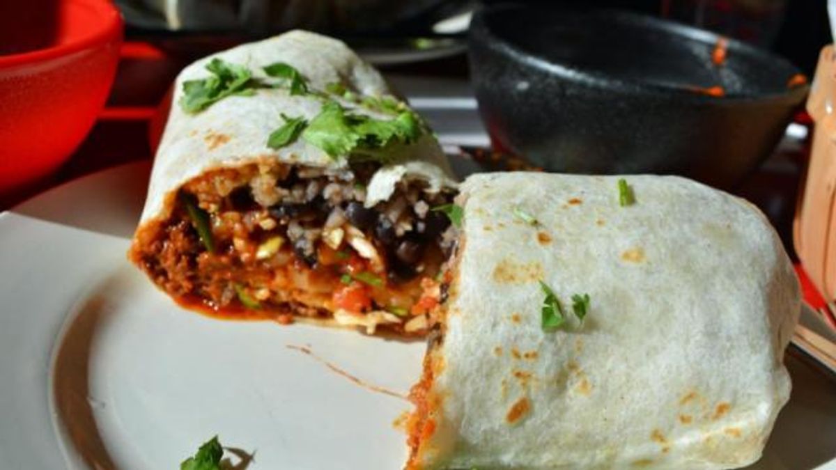 A burrito at Gringo a Go Go.