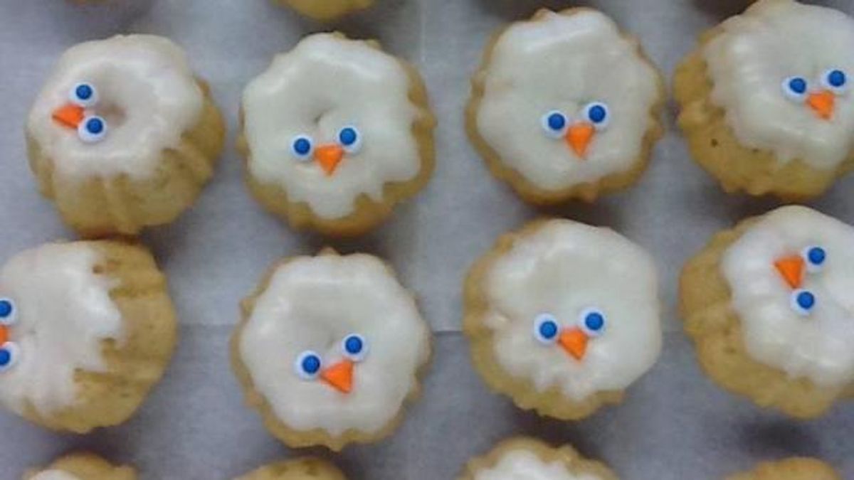 Big Bundts and More offers these cute Easter cakes