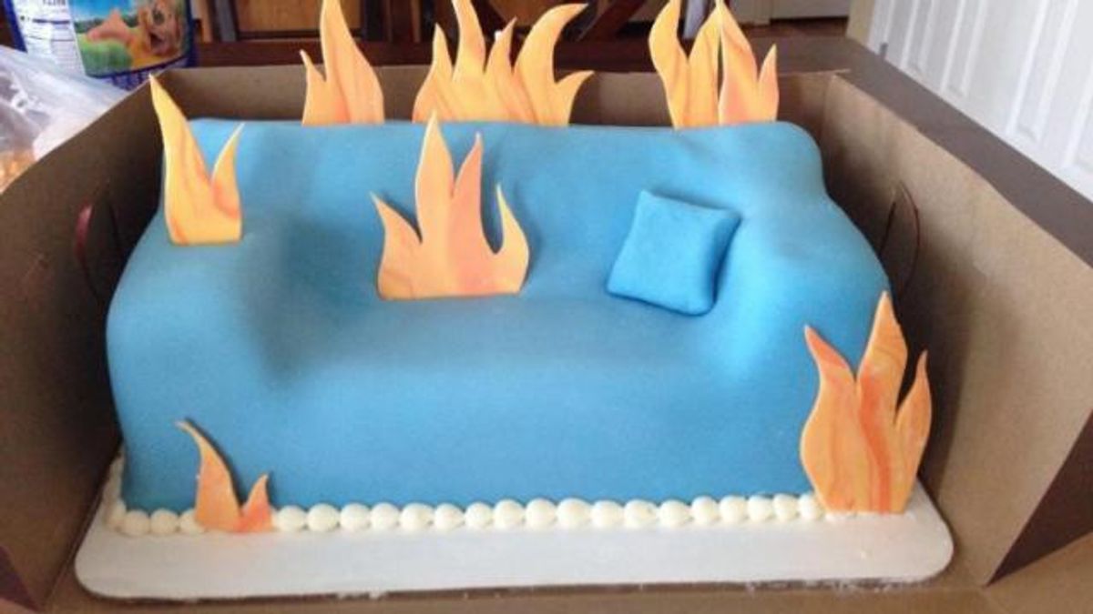 A custom cake by Sweet Traditions by LeAne