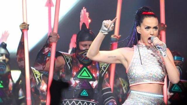 Katy Perry performed at PNC Arena on Sunday, June 22, 2014 in Raleigh, NC.  (Photo by Jack Morton)