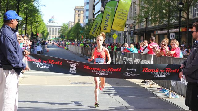Durham runner wins marathon after veering off course