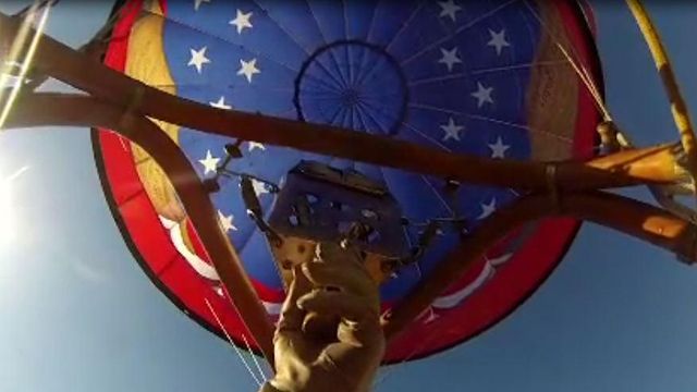 RAW: Balloons fly high over Triangle