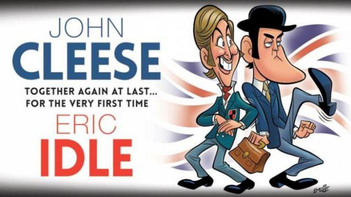 John Cleese and Eric Idle