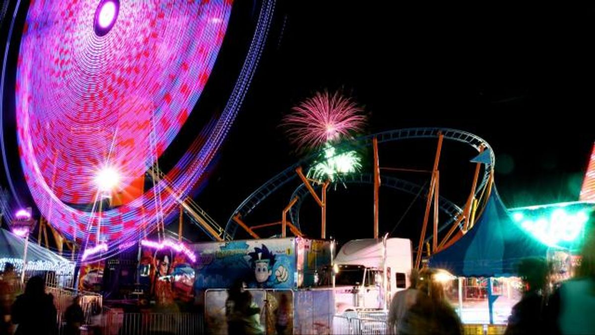 Light up the night: State Fair rides, fun