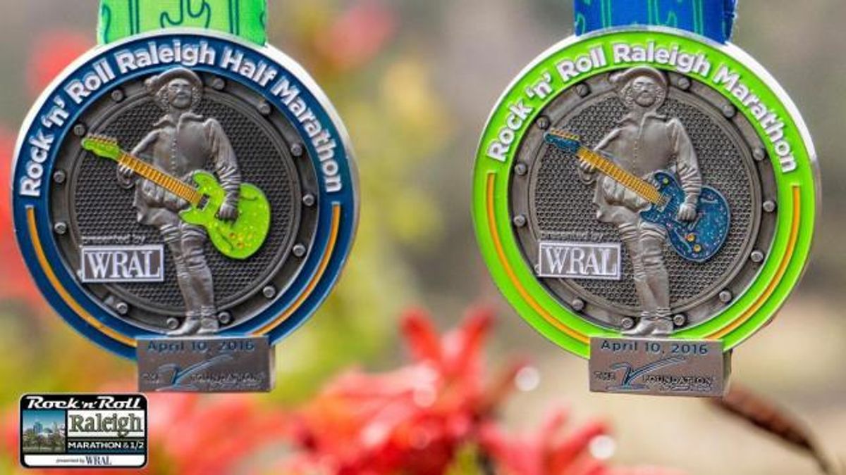 2016 marathon medals
