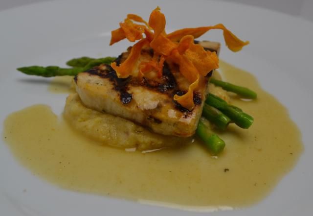 Course 4: Swordfish and peanuts