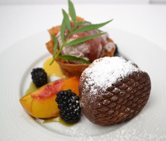 Battle Beef and blackberries