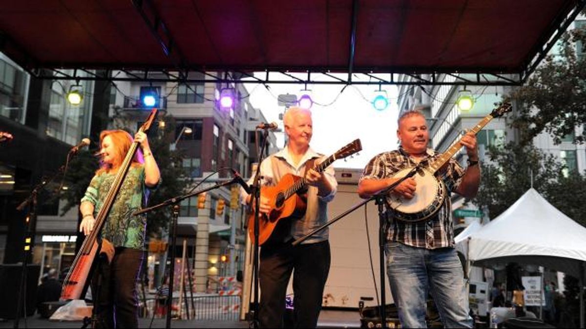 Music played everywhere at Bluegrass Festival