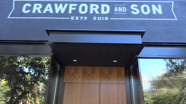 Take a peek inside Scott Crawford's new restaurant